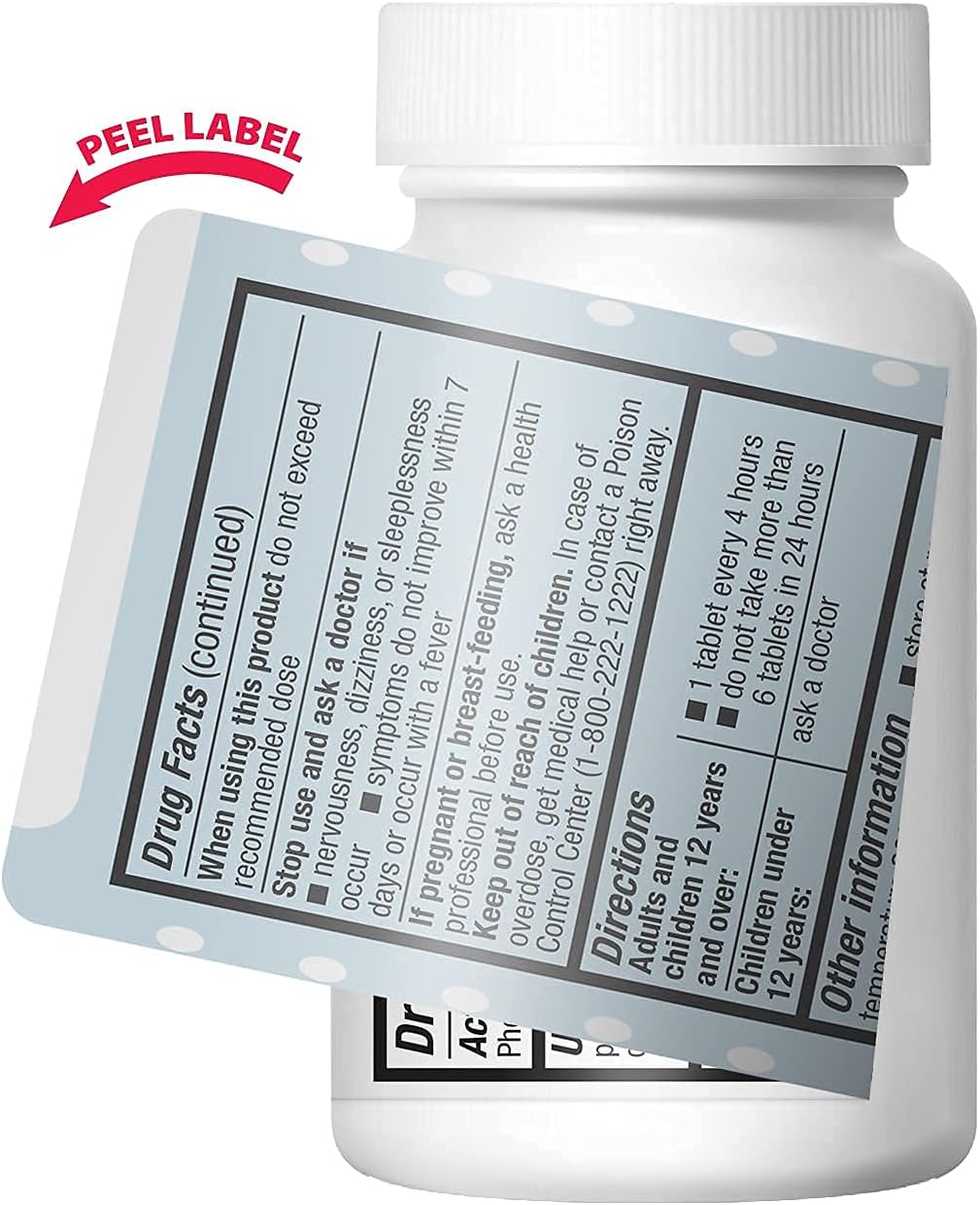 HealthA2Z Decongestant PE | Phenylephrine 5mg (300ct) | Non-Drowsy | Relives Sinus Pressure & Congestion from Illness or Allergies : Health & Household