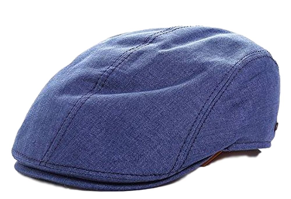 GottmannBaxter Flat Cap Driving Cap (Medium, Light Blue)