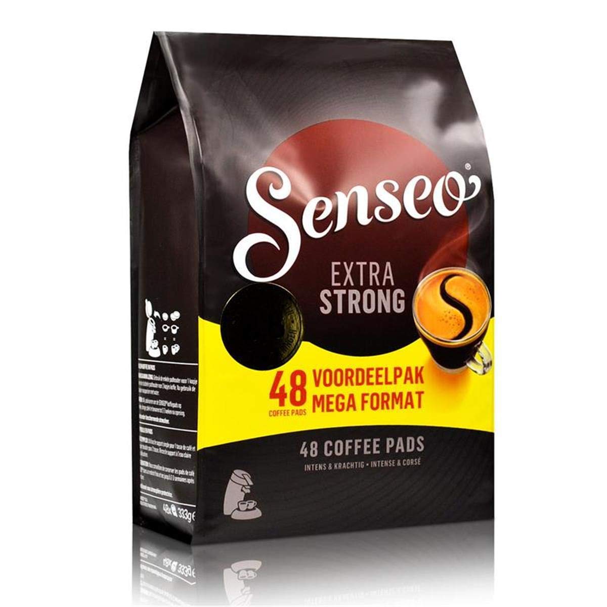 Senseo 48er Big Family Pack, Kaffeepads, 6 Sorten, 288 Pads / Portionen