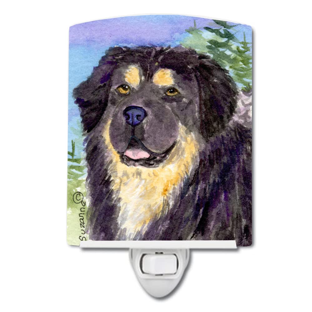 Caroline'S Treasures Ss8930Cnl Tibetan Mastiff Ceramic Night Light Compact,