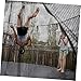 Happyyami Trampoline Replacement Wear-Resistant Enclosure for Various Trampoline Easy Installation Complete Fall for Outdoor Use