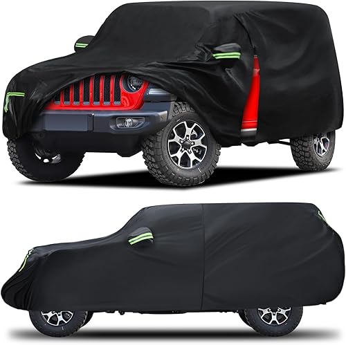 Miniatura 16 de Funda de automóvil a medida para Toyota RAV4 1996-2025, Honda CRV 1997-2025, funda para camiones de 6 capas impermeable para todo tipo de clima