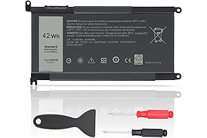 Dell Inspiron Laptop Battery: WDX0R 42WH