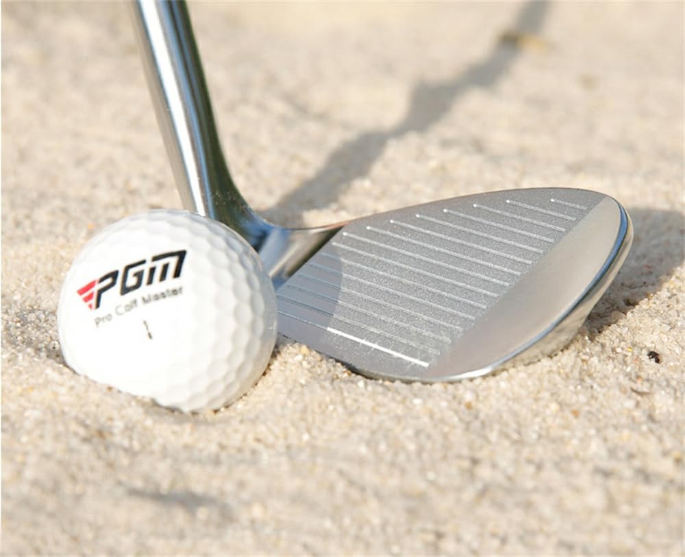 Club de Golf gaucher Sand Wedge 56/60 degrés pour Hommes et Femmes - Sports compensés de Club de Golf en Acier Inoxydable de qualité supérieure