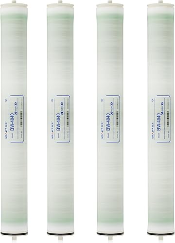 Max Water Brackish Water RO Membrane Element-BW-4040 2400 GPD ósmosis inversa comercial tamaño 4 x 40 pulgadas bueno para uso industrial municipal
