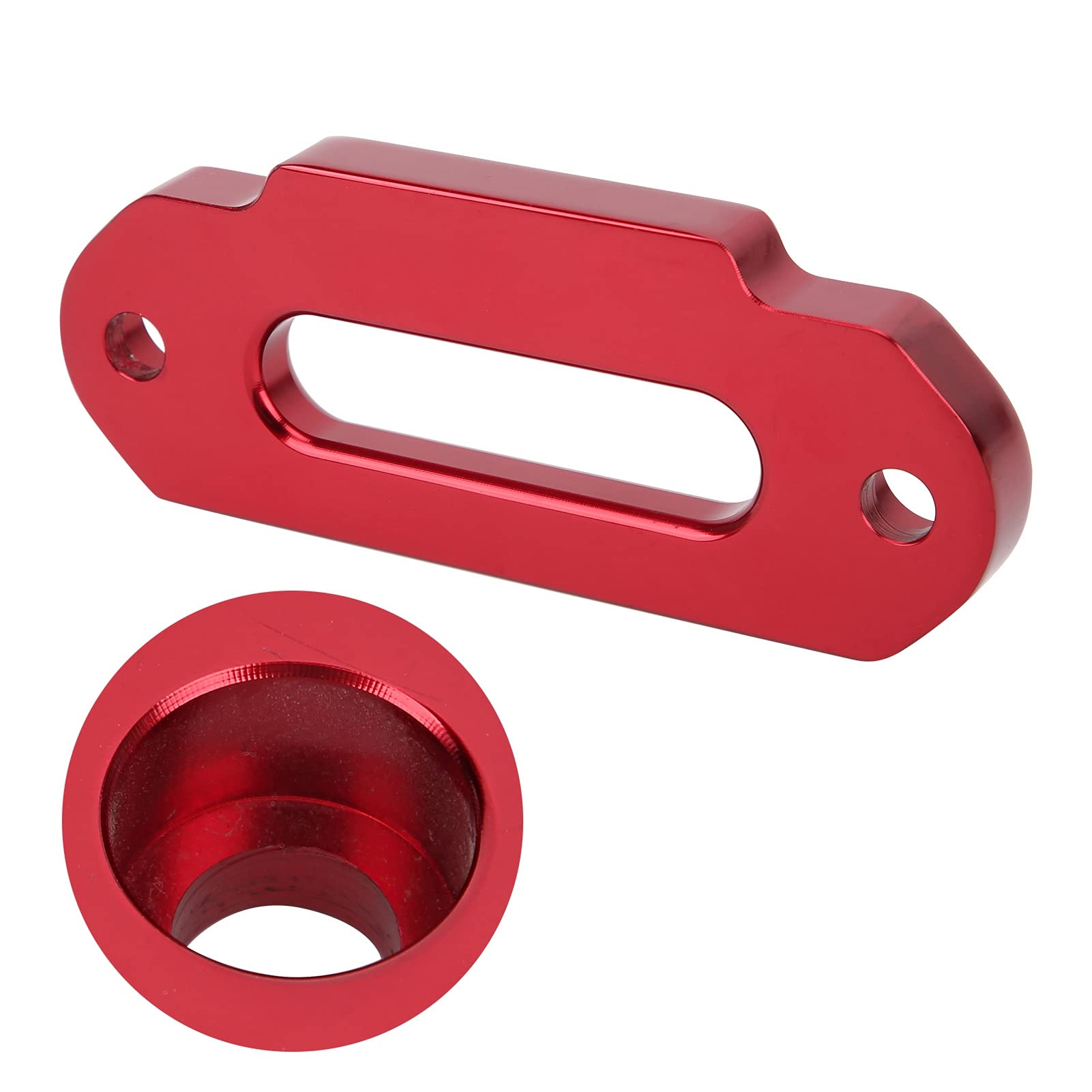 Câble Hawse en Aluminium pour Treuils Capacité 124 Mm 4,9 Pouces 2500 À 4000 Lbs Entretien Rouge Accessoire De Remplacement pour ATV Corde De Treuil