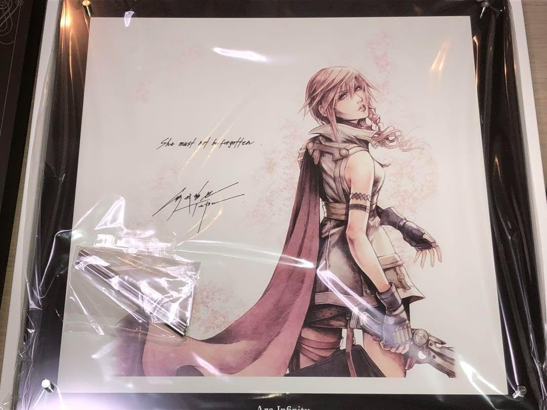 スクエニ オリジナルイラストプレート スクエニメンバーズ ファイナル