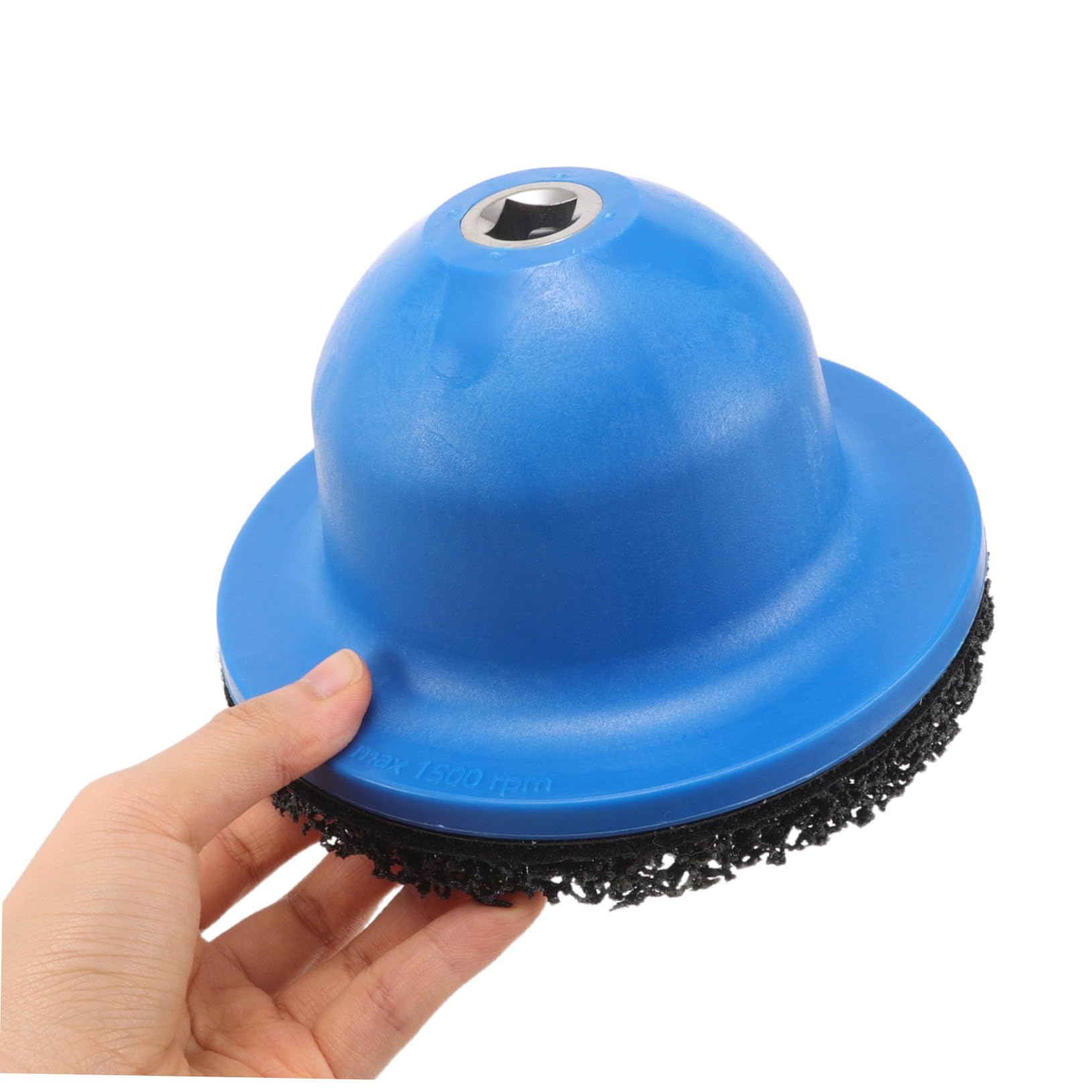 Amosfun Mozzo Ruota Lucidante Mola per Smerigliatrice Accessori Molatura Trapano Abrasivo Vernice Auto Filo Pulitore Ruggine Rimozione