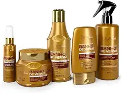 Kit Banho De Verniz Completo Brilho Extremo Forever Liss