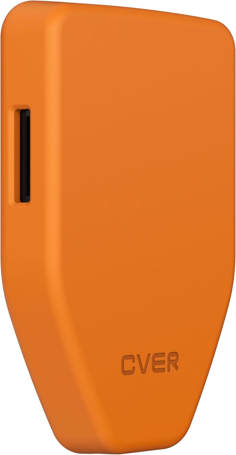 CVER Silicone Case for Trezor Safe 5, Full Coverage Protection, Screen & Port Access (Orange) image 4