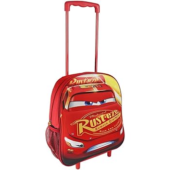 lightning mcqueen suitcase uk