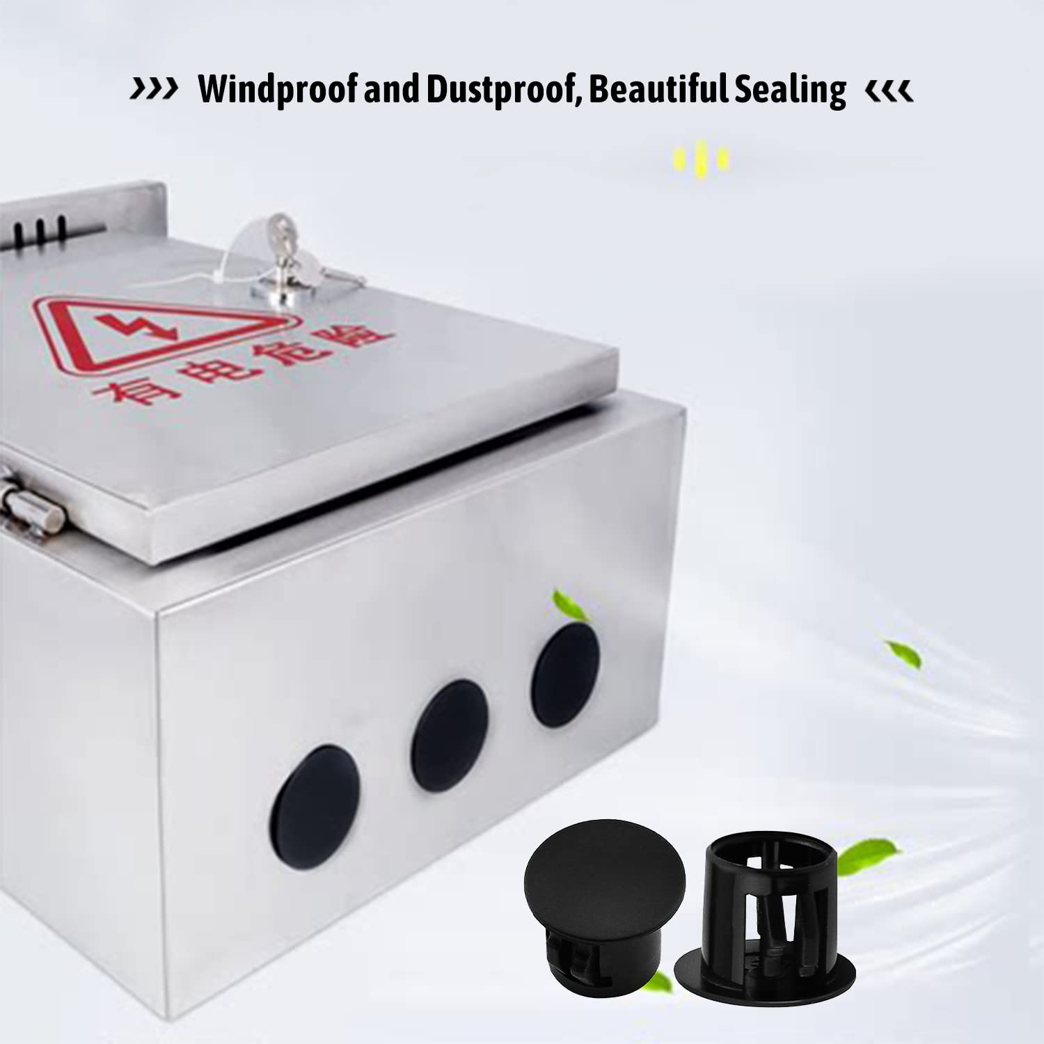 Tappo Copriforo Bianco Per Fori Tappi Copriforo In Gomma - 12 Mm, Confezione Da 85 Pezzi, Colore Bianco Copriforo Bianco Per Lavabo - Foto 7