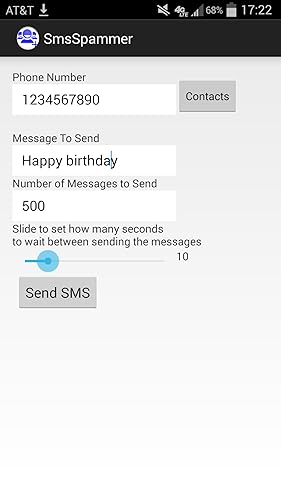SMS Spammer