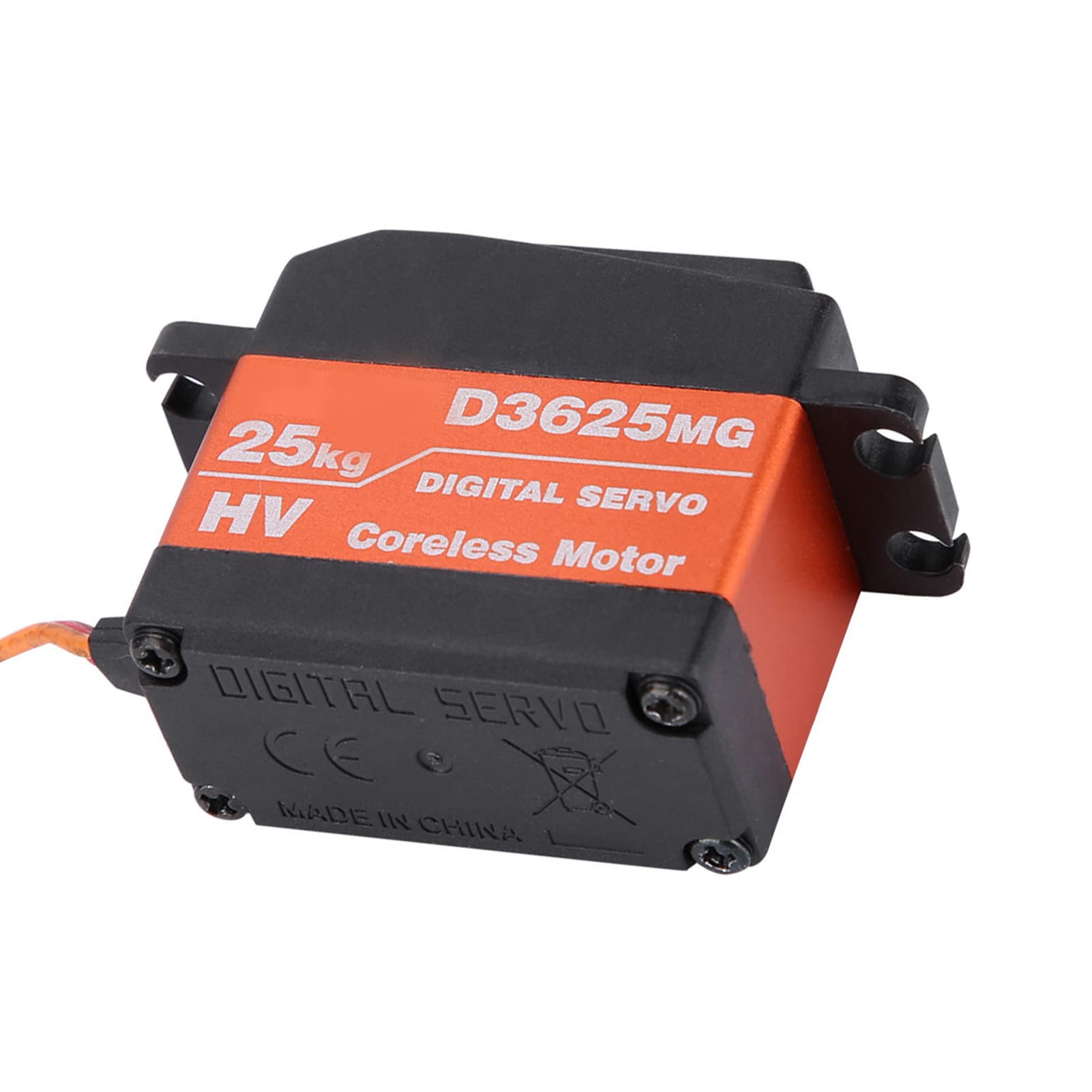 POENVFPO Engranaje Metalico Servo 180 Grados 24kg Par Alto para Coche RC