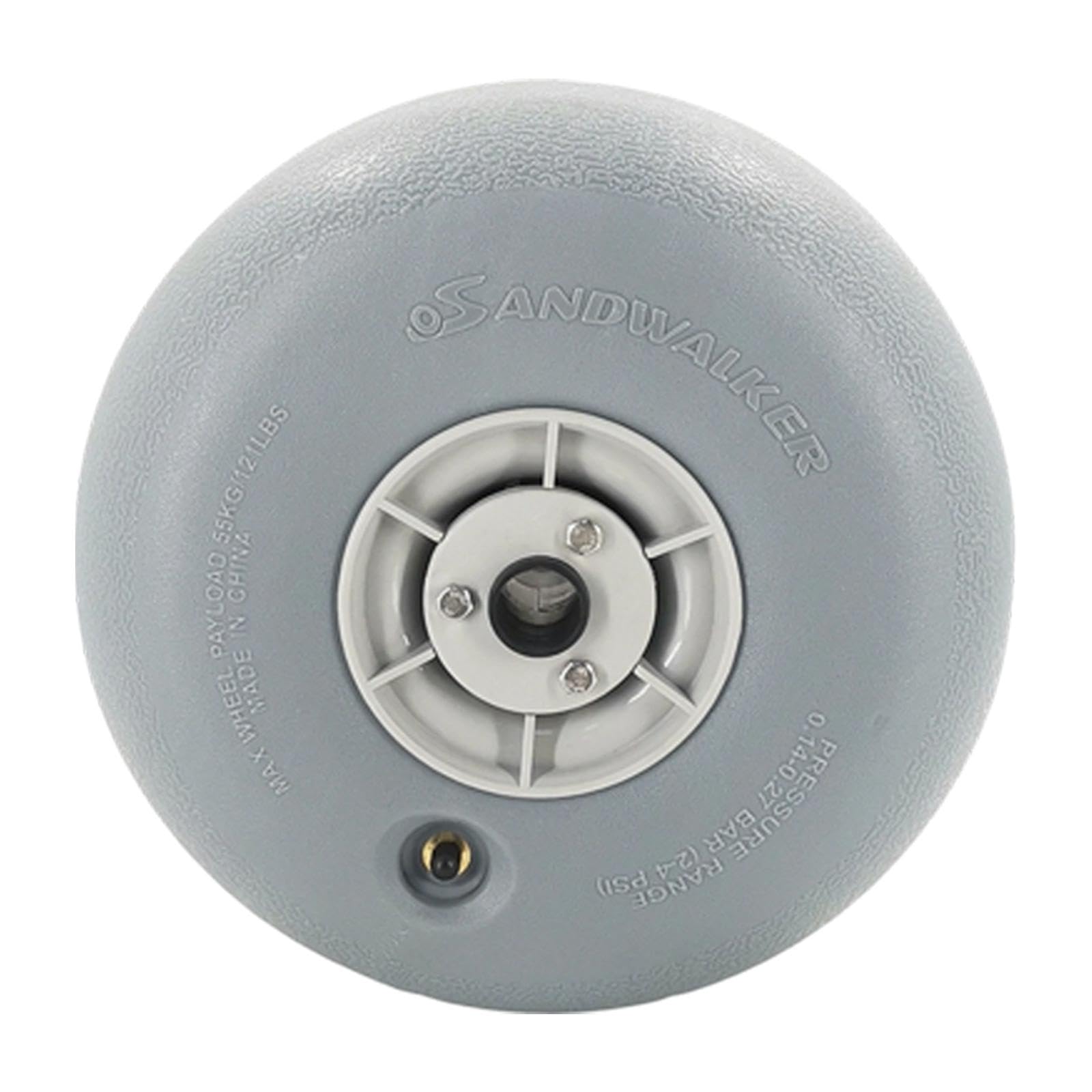 MERIGLARE Rueda Globo para Carro de Playa Llanta Sustituta Fuerte Neumático Inflable Alta Resistencia Rueda Accesorio Pesca Material PU Resistente Y Larga Vida