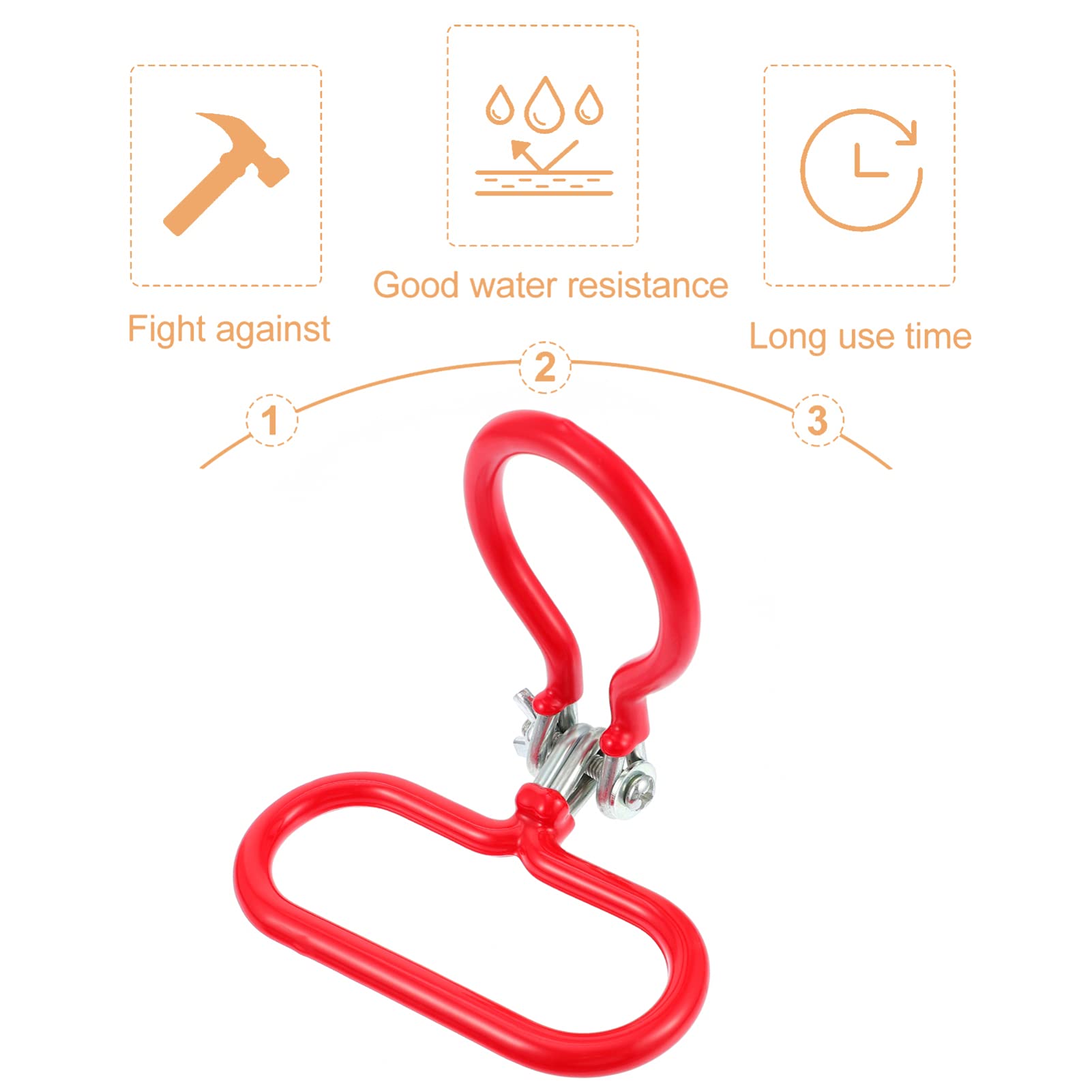 Hemoton 1pc Carboy Handle Tool Manganese Coating for Wine and Beer Brewing Lightweight Bottle Carrying Handle for Smooth Neck Fermenters for Home Brewing