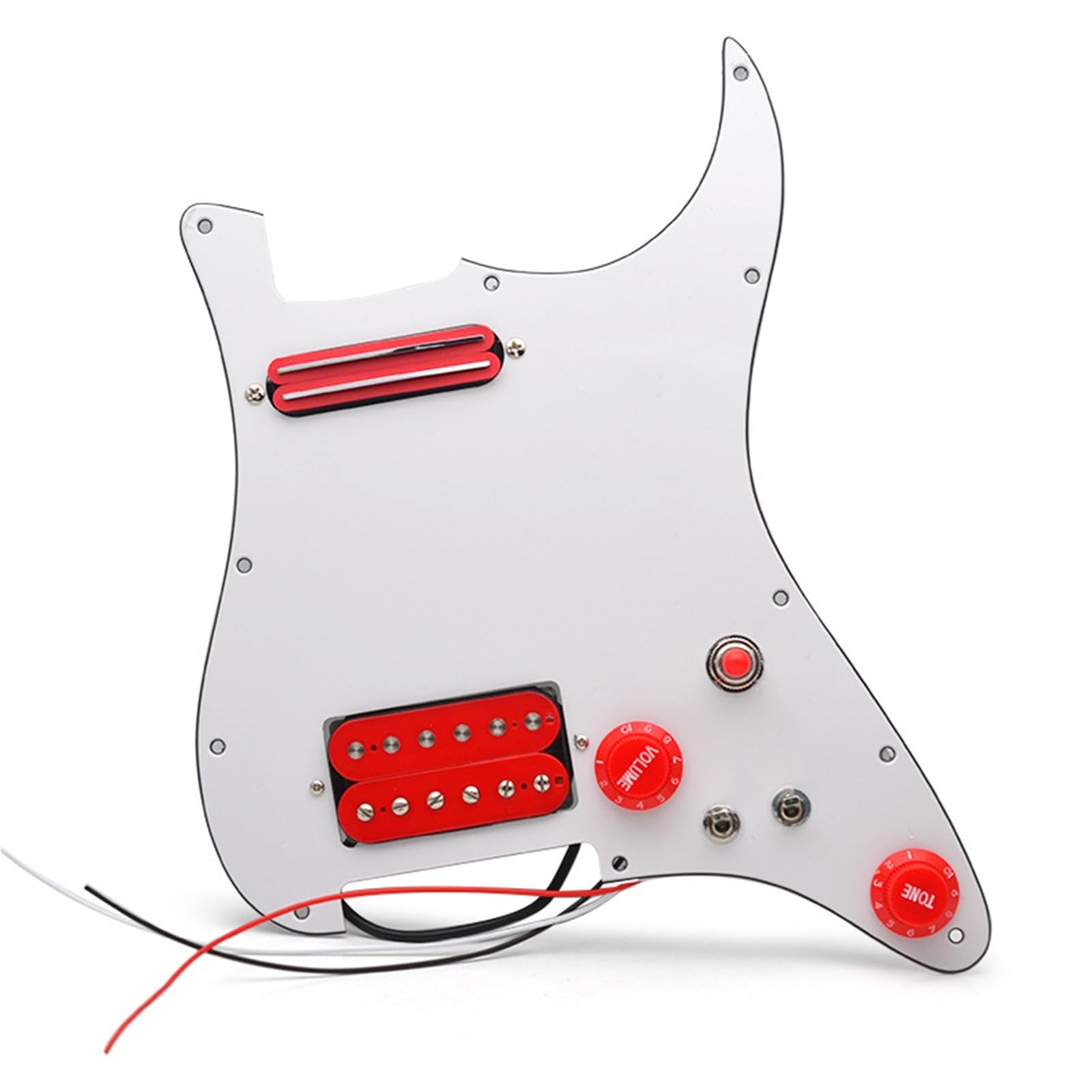 Części Pickguardów Do Gitary Elektrycznej Montaż Panelu Przedniego Humbuckera Do Gitary Elektrycznej