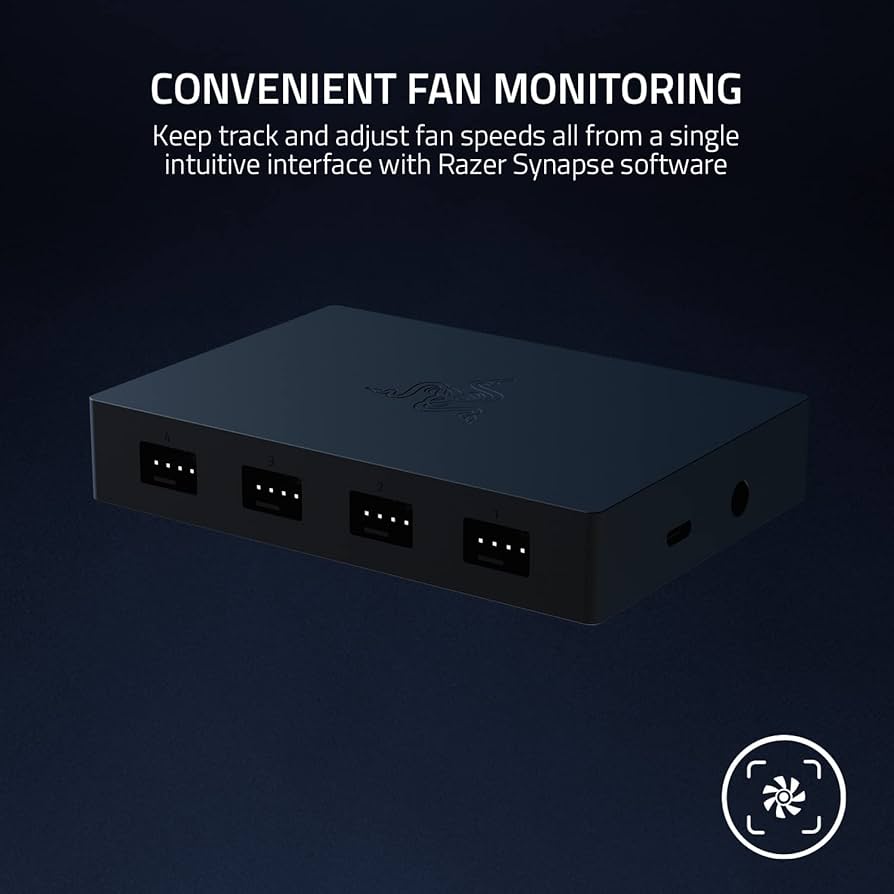 RAZER PWM PC FAN CONTROLLER ファンコントローラー Amazon.com: Razer PWM PC Fan Controller: Connects Up to 8