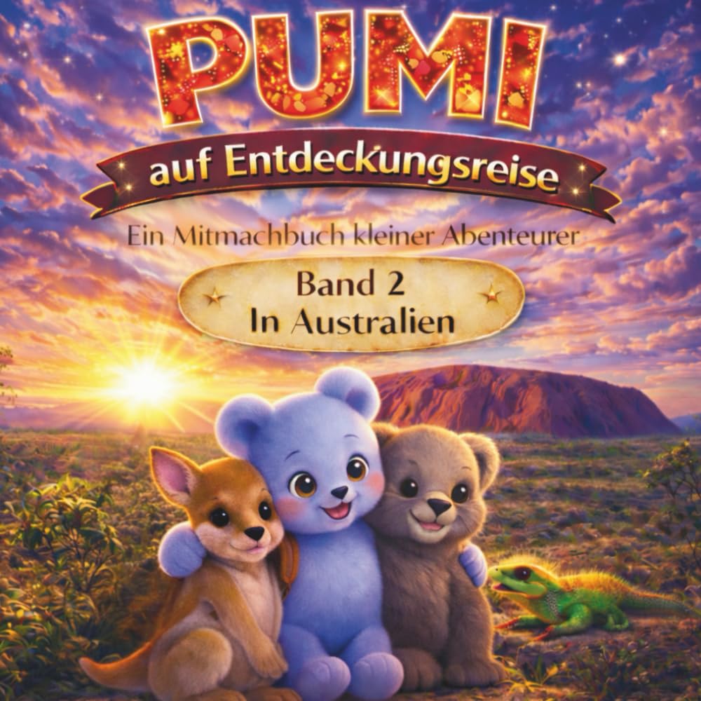 PUMIs Entdeckungsreise: Australien: Ein Mitmachbuch über Tiere und Natur für Kinder ab 1 Jahr (PUMI - Mitmachbücher für kleine Entdecker)