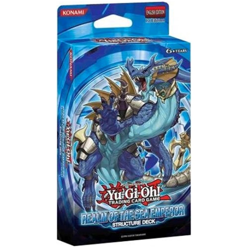 Yu-Gi-Oh! TCG Realm Of The Sea Emperor Structure Deck : Amazon.co