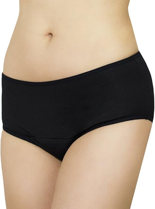 Freedom Plus + Maxi SMARTPAD® Leak Proof Incontinence Panty (Black
