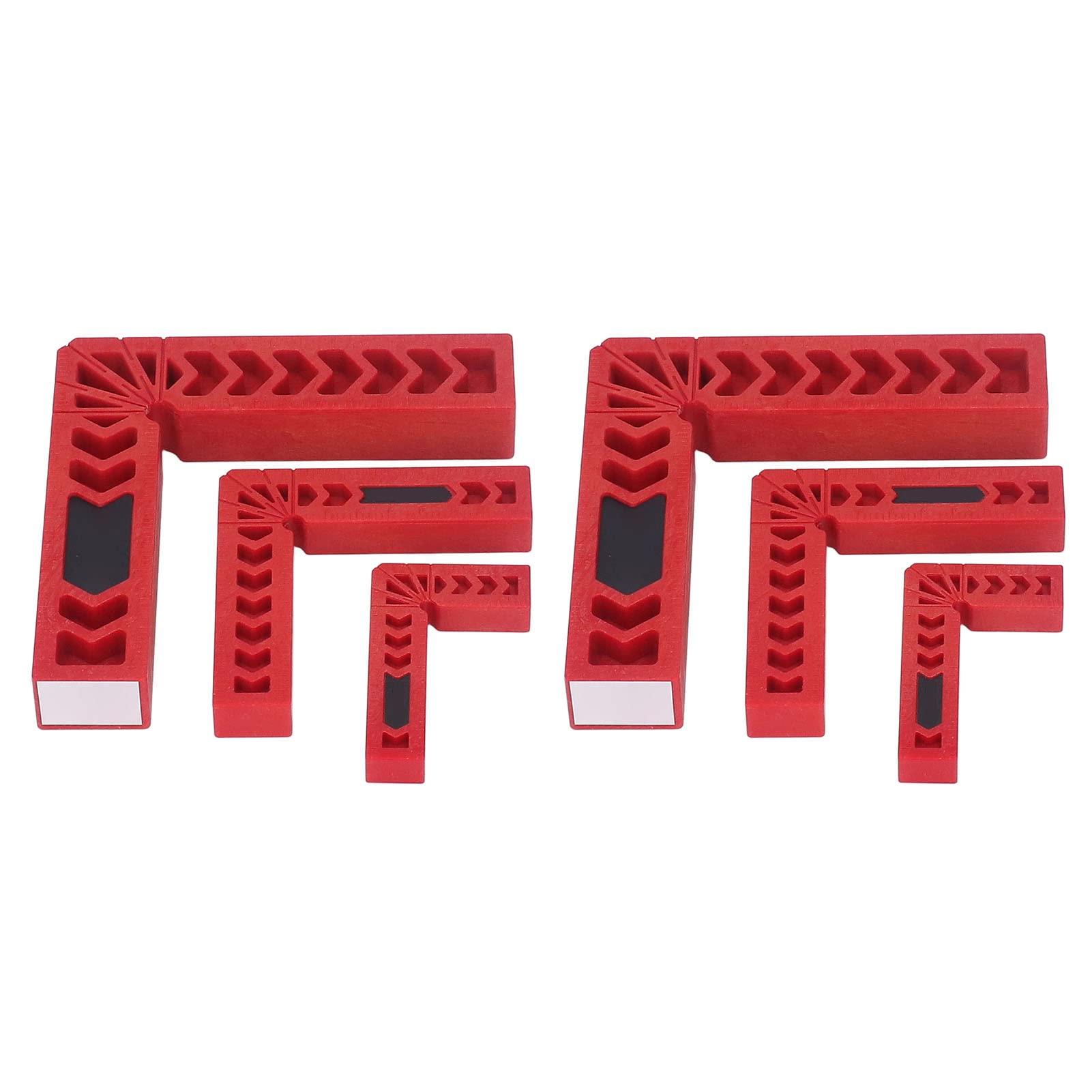 Corner Clamps For Woodworking, Right Angle Clamp High Strength Plastic Right Angle Corner Clamps 12 Pcs 90 Degree Positioning Squares Corner Clamps For Carpenter Pictures Frames