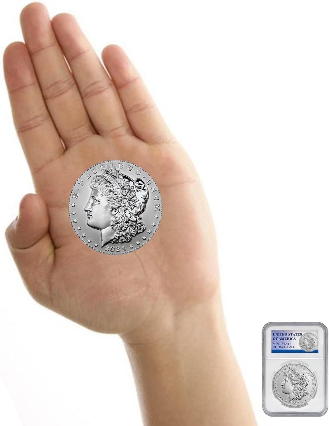 Silver coins 1 oz.999 pure Morgan Silver Dollar (Pre 2024 Morgan Silver Dollar 1878 to 1904)