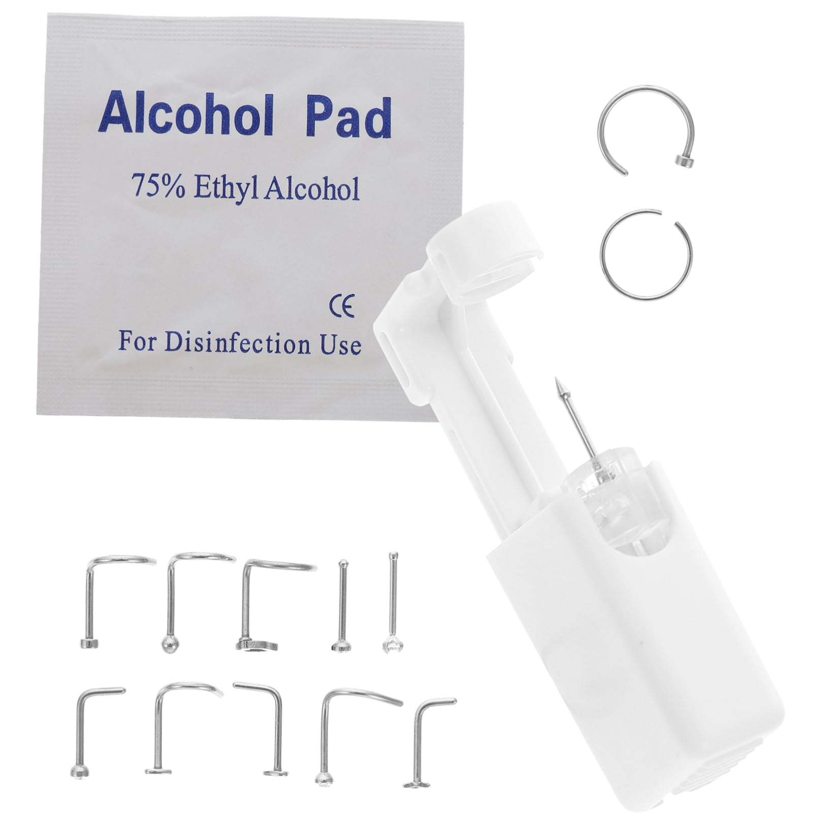 TOVINANNA Kit Stainless Unit Professional Machine Household Piercer Home Accessory Piercer