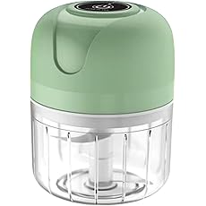 Mini Processador de Alimentos Elétrico Sem Fio 250ml - Praticidade na Cozinha