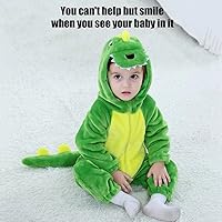 Vista 2 de Disfraces de animales para bebés, mameluco unisex para niños pequeños, rómper para disfraz de Halloween