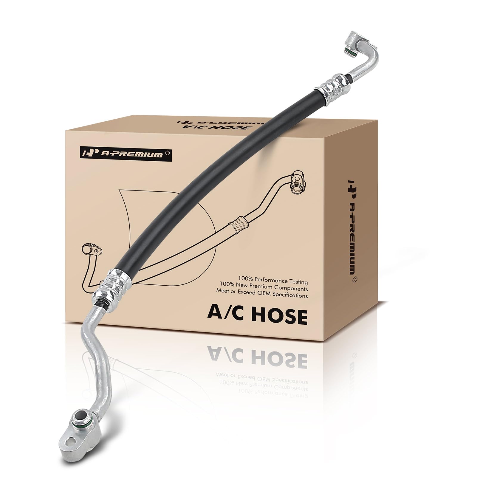 Photo 1 of A-Premium A/C Discharge Line Hose Assembly Compatible with Honda Civic 2012-2015, Acura ILX 2013-2015, 1.8L 2.0L, Compressor to Condenser