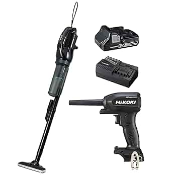 ハイコーキ　充電式掃除機。 Amazon.co.jp: HiKOKI(ハイコーキ) 18V コードレス 掃除機