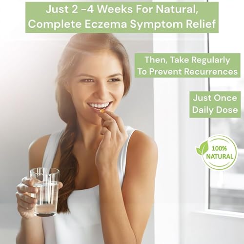 Miniatura 4 de Loma Lux Píldoras para el eccema – Remedio natural para el alivio del tratamiento del eccema – Desarrollado por dermatólogos – 7 minerales que