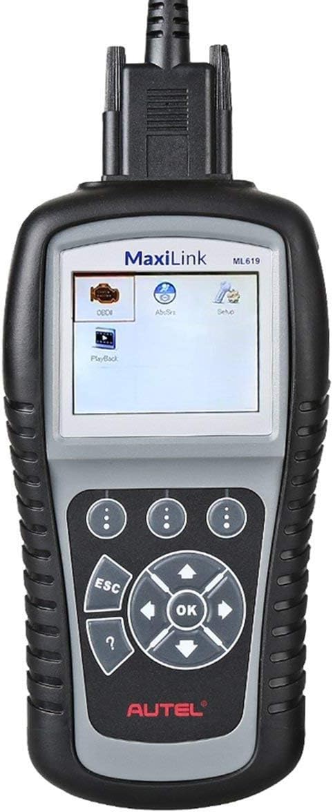 Autel Maxilink ML619 Can Obd2 Scanner Abs Srs Code Reader Obdii Scan Tool Turns Off Engine Light (Mil)