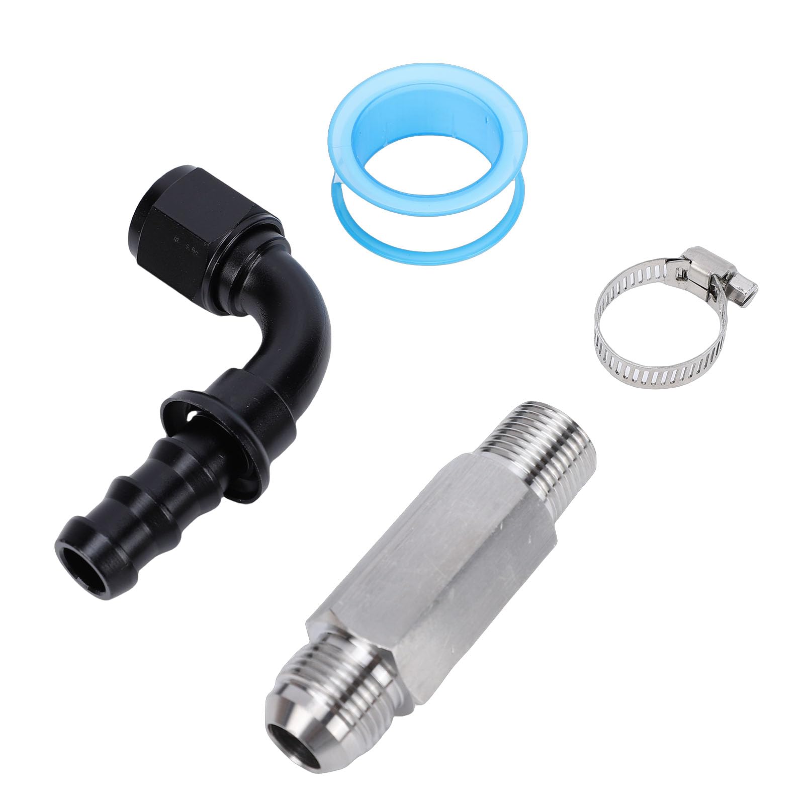 Conector de manguera de calefacción , repuesto de aluminio para 6,7 L a partir de 2007, con excelente flujo y refrigeración estable, montaje directo original