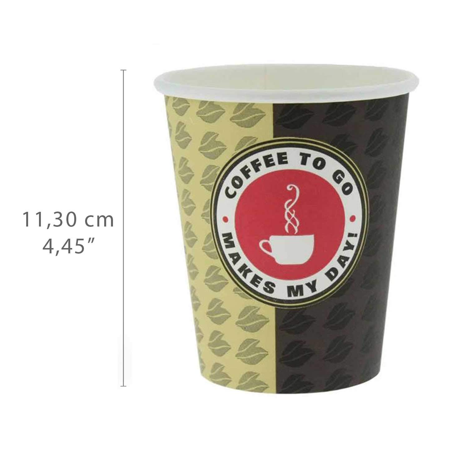 1000 Coffee to GO Becher 300 ml Kaffeebecher Papbecher Pappbecher Coffeebecher