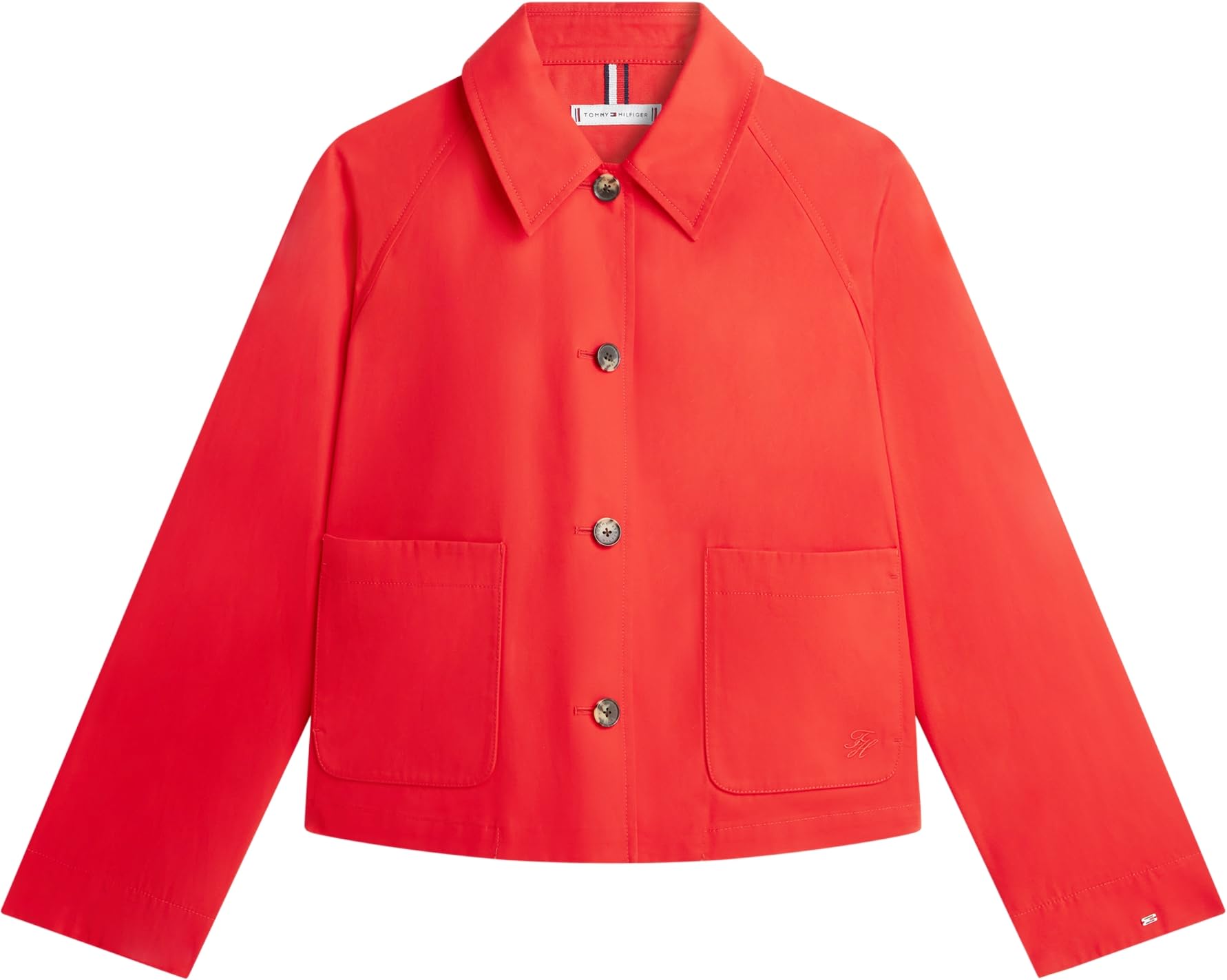 Tommy Hilfiger Cotton Short Jacket Ww0ww49585 Otras chaquetas Mujer (Pack de 1)
