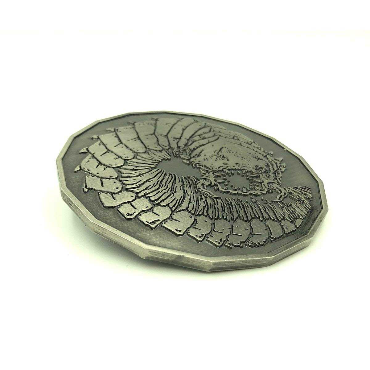 Dice Dungeons Purple Worm (4 in) Gargantuan Sized Monster Coin Token for RPG Gaming