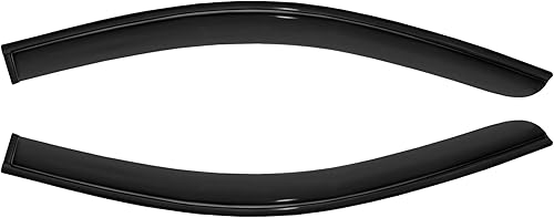 Miniatura 2 de Deflector de viento compatible con Jeep Wrangler TJ 1997-2006 Viseras de ventana de protección solar y lluvia 92054