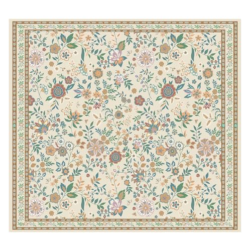 Image of Washable Pee Pads for Dogs, 2 Pack Super Absorbent Reusable Puppy Pads with Colorful Flowers Patterns for Potty Training, Floor, Couch, Bed, and Crate,36 inchX36 inch