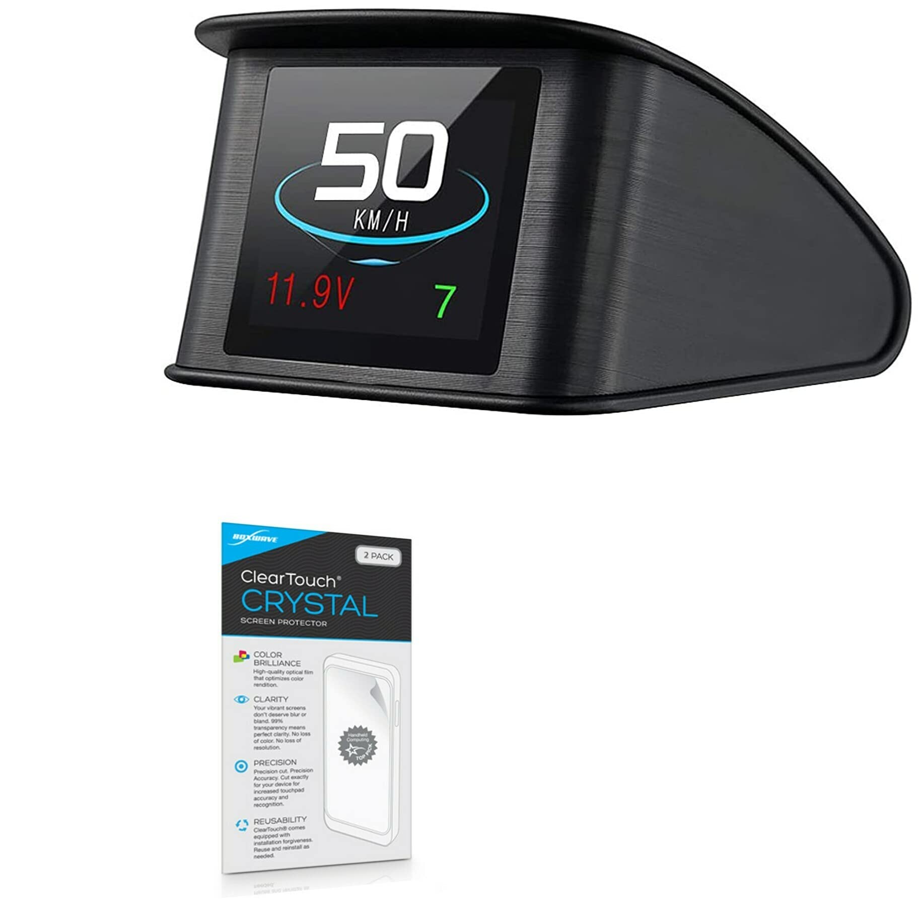 BoxWaveScreen Protector Compatible with Lttrbx. T600 - ClearTouch Crystal (2-Pack), HD Film Skin - Shields from Scratches