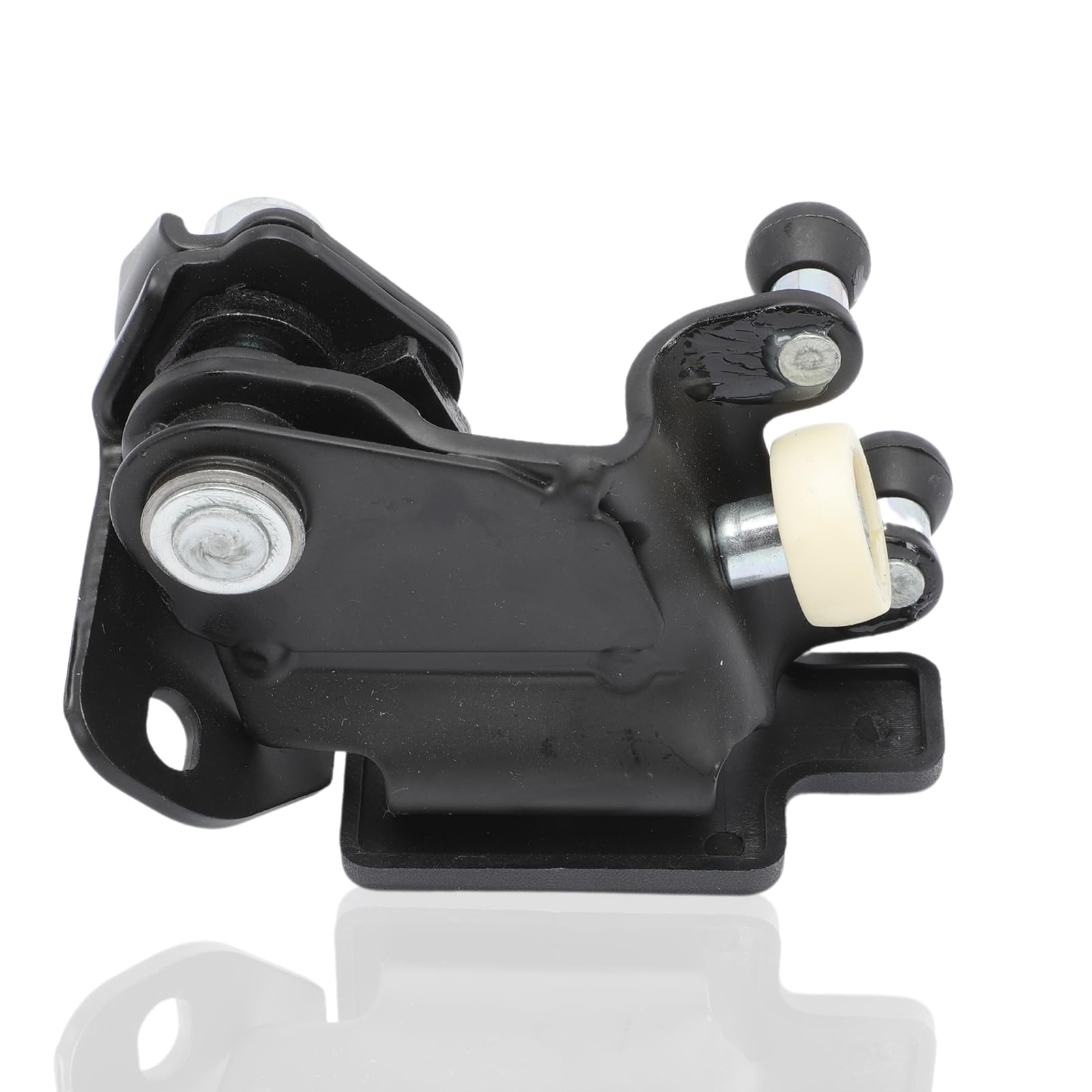 Seitentürrolle für Jumper Ducato Boxer - Schiebetürrolle Rolle Seitenrolle, Metall Kunststoff, Schwarz, Gebürstet, 1 Stück, Wohnmobil, Auto, innen und außen, Schiebetürrolle