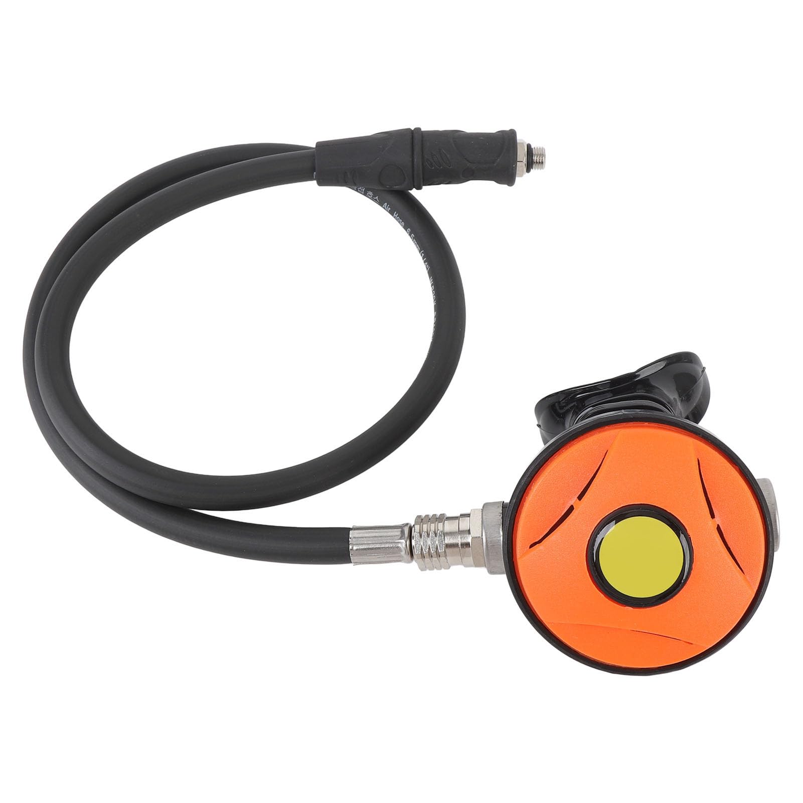 Regolatore per immersioni subacquee, tubo ad alta pressione, boccaglio in silicone, erogatore di respirazione per immersioni.
