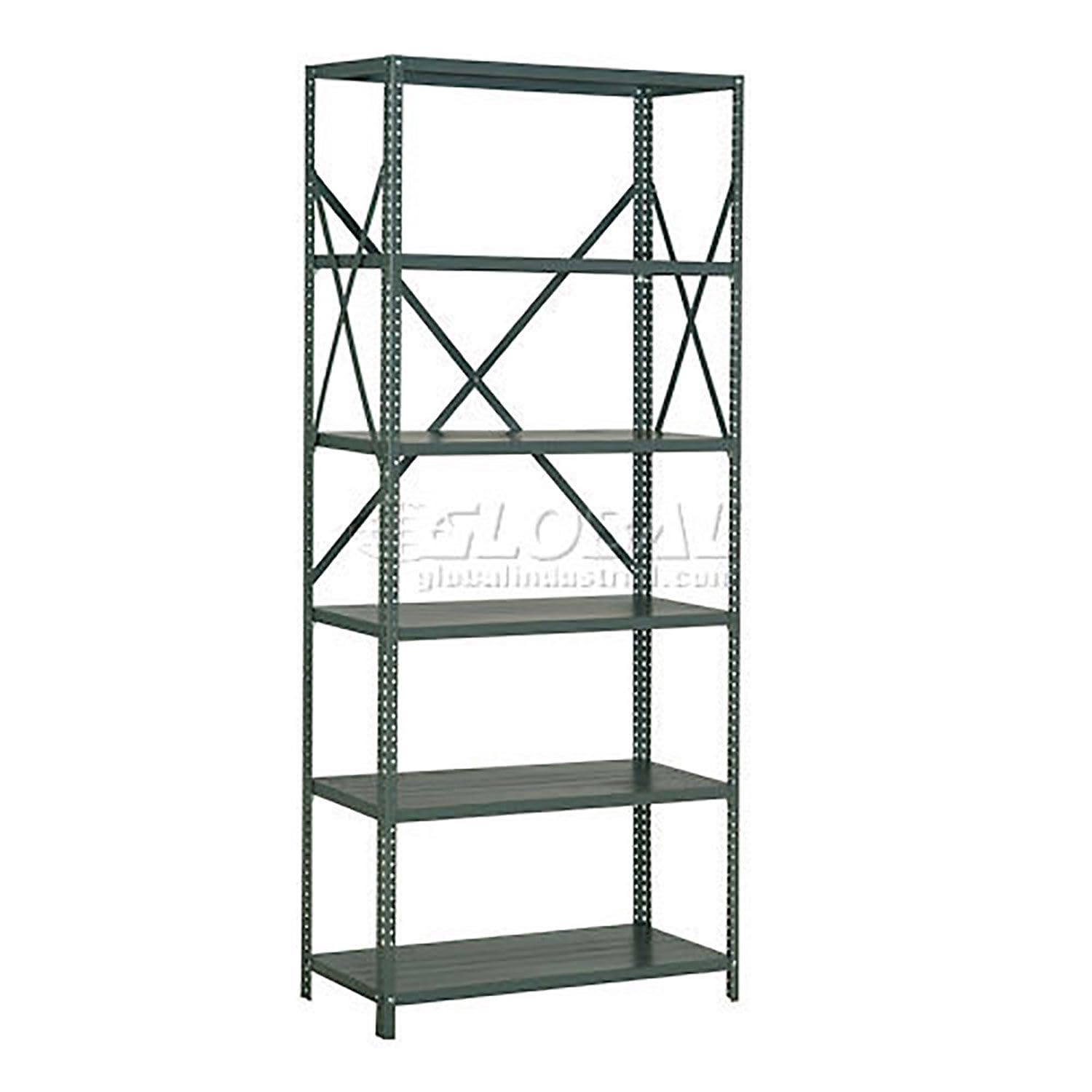 6 Shelf by Global Industrial – Alloy Steel, Grey, Model 562204A
