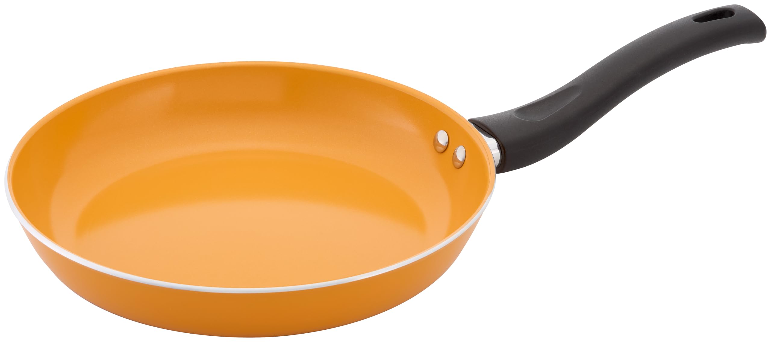 Judge Ceraglide 24cm Frying Pan – Non-Stick Ceramic Coating, Easy-Clean, Induction Compatible - Yellow