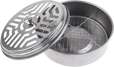 Support Bobine Moustique, Support Bobine Anti Moustique, Mosquito Brûleur d'encens Anti Moustique Spiral Holder pour la Salle de Bain, Maison et Jardin Extérieur
