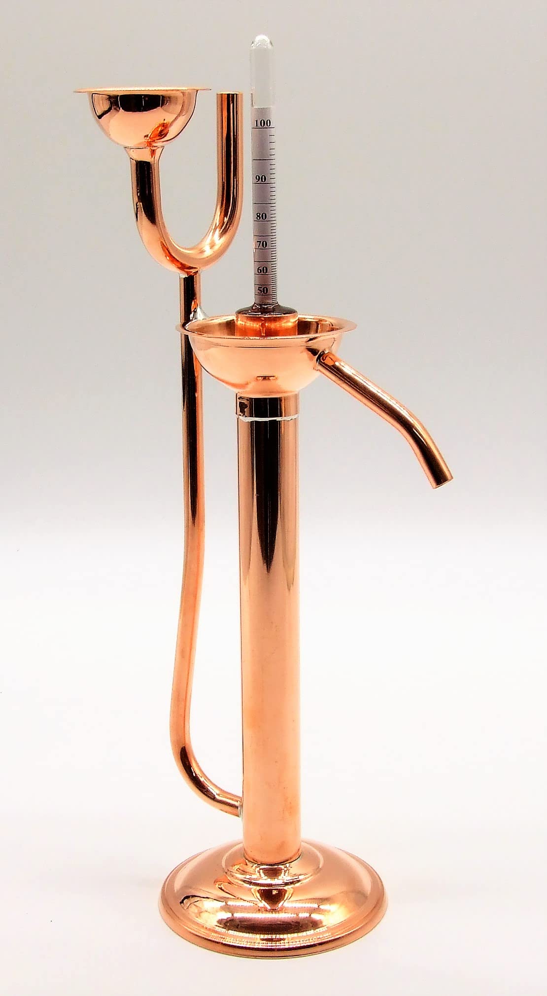 Vorlage aus Kupfer Ø 2cm + Alkoholmeter 100 - Kupferdicht Papagei, Copper Parrot