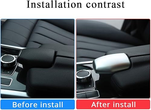 Miniatura 3 de LLKUANG Reposabrazos de aleación de aluminio para Mercedes Benz Clase E W212 CLS 2012-2016