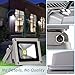 LEDMO 10W LED Flood Lights,Waterproof IP65,Daylight White,Floodlight