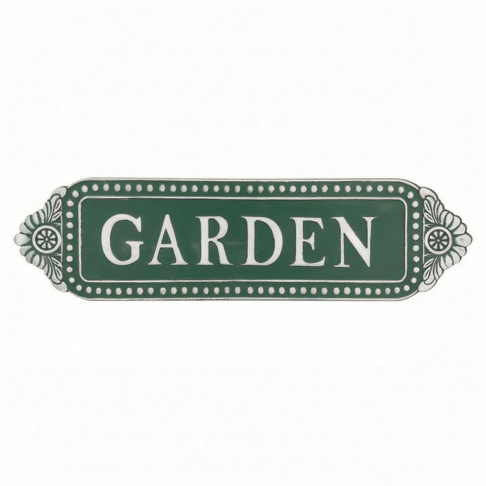 Cartello con Scritta Garden Resistente Insegna Rustica da Appendere Durevole Cartello in Legno per nti Del Giardinaggio, Appassionati di Home Decor